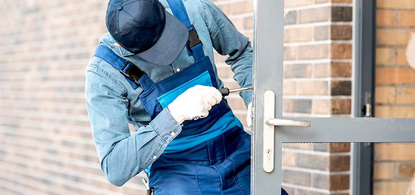 Pivot Storefront Door Locks Installation in Ashland, California